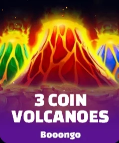 3 Coin Volcanoes slot by Booongo
